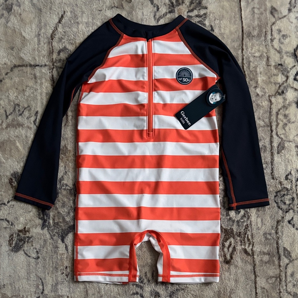 Gerber Boys 5T One Piece Swim